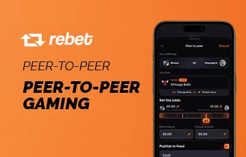 Peer to Peer gaming at Rebet