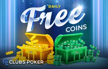 clubspoker promo daily coins