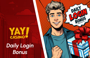 Yay Casino daily login bonus