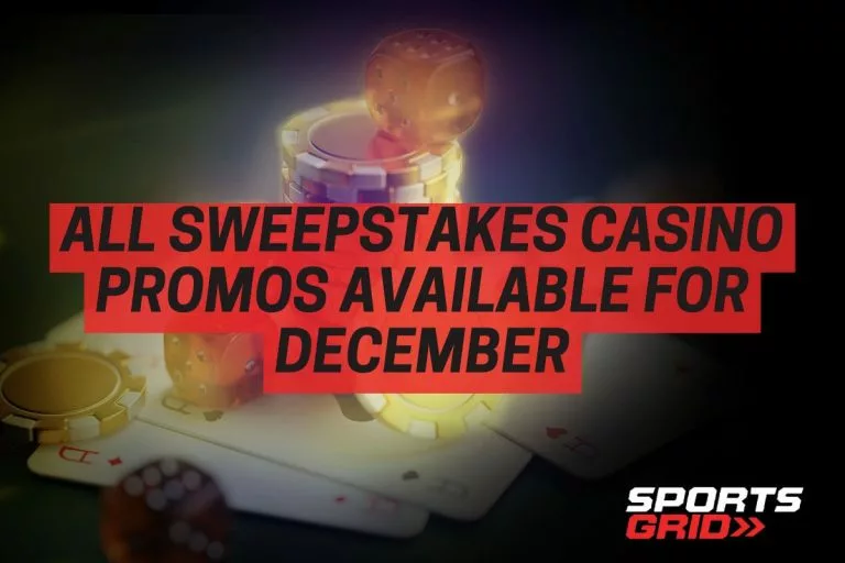 All Sweepstakes Casino Promos Available for December