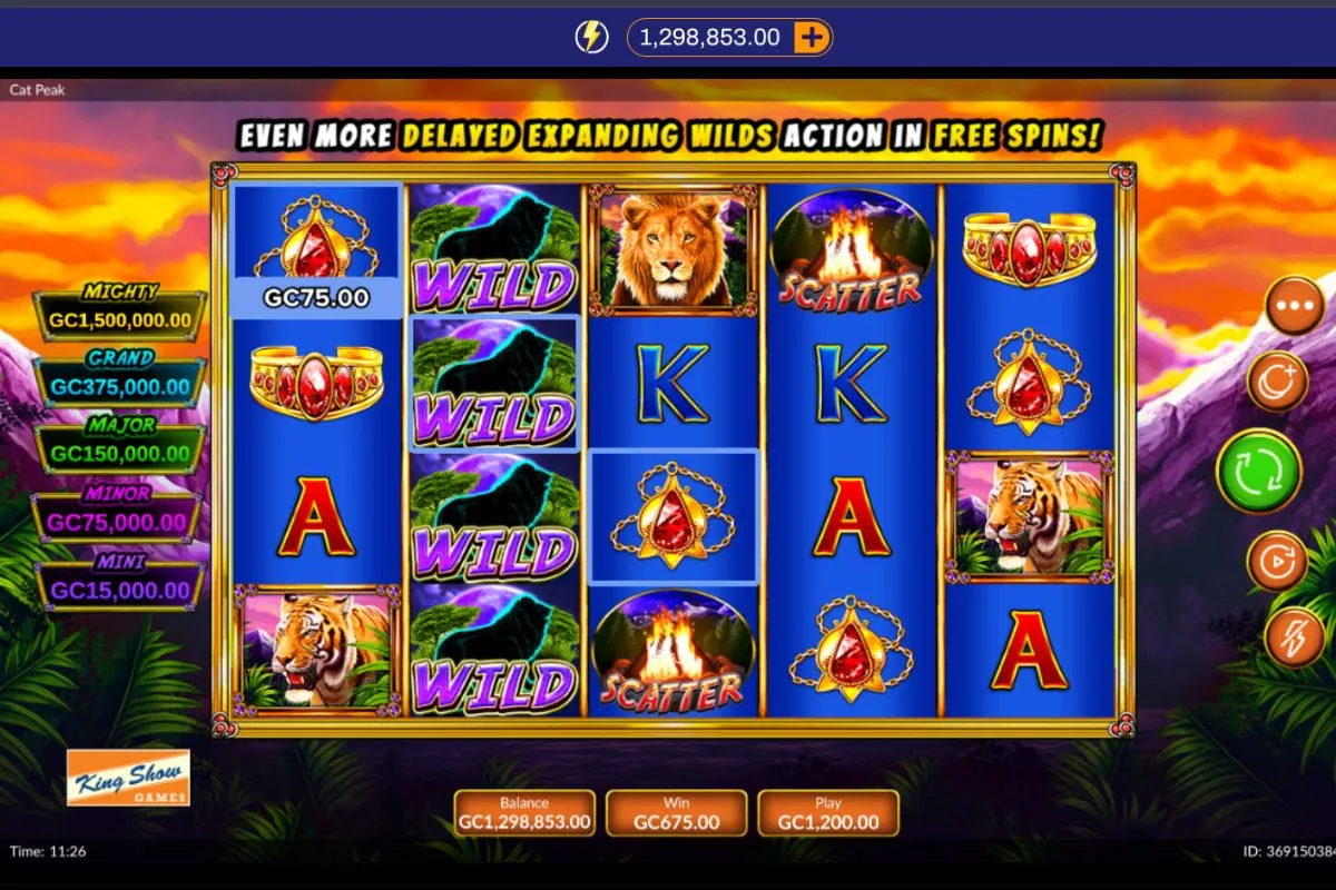 Cat Peak – King Show Games