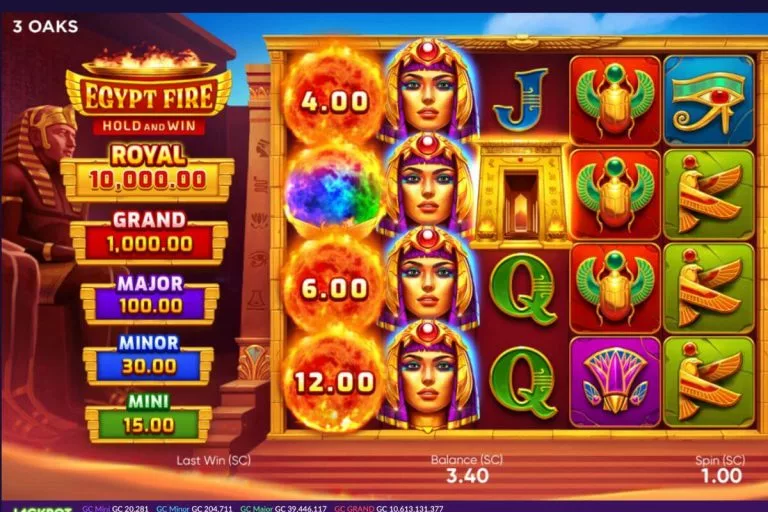 Egypt Fire (Hold and Win)
