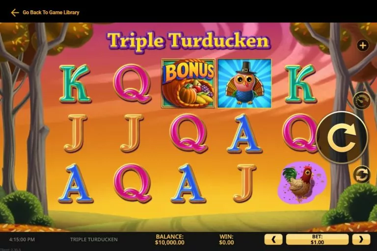 Triple Turducken slot game