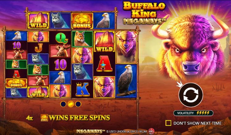 Buffalo King Megaways - Pragmatic Play