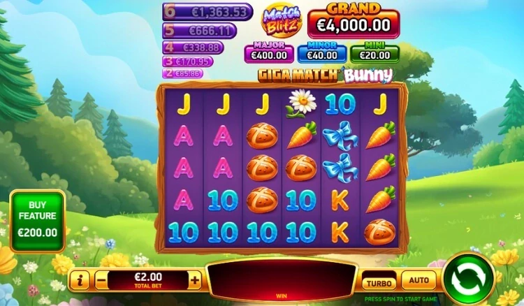 Giga Match Bunny slot game