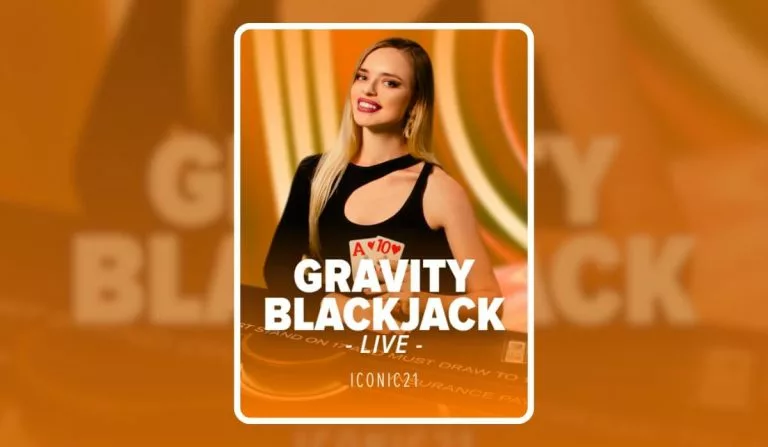 Live Gravity Blackjack ICONIC21