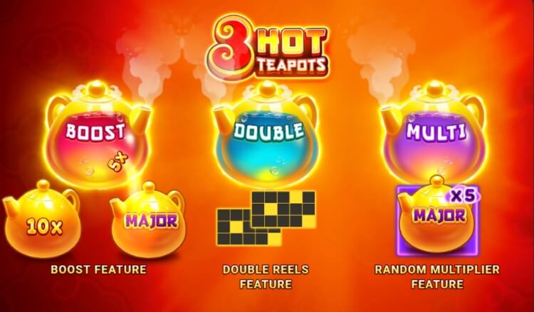 Three Hot Teapots by 3 Oaks