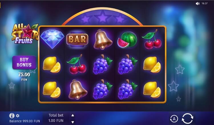All Star Fruits slot game