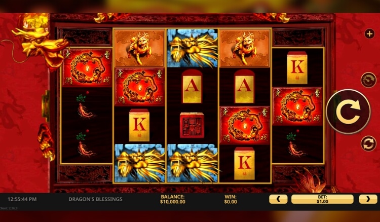 Dragon’s Blessings slot game