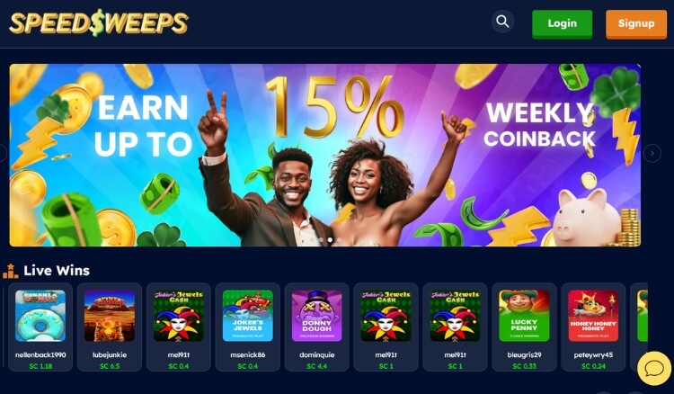Speedsweeps casino