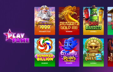 play fame game slots