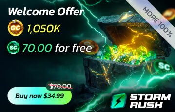 stormrush first purchase