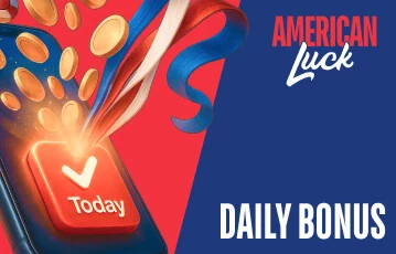 american luck daily bonus
