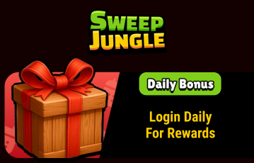 Sweep Jungle daily login reward